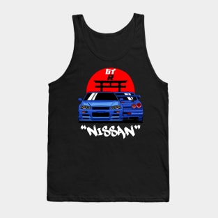 GTR R34 Legend JDM Tank Top